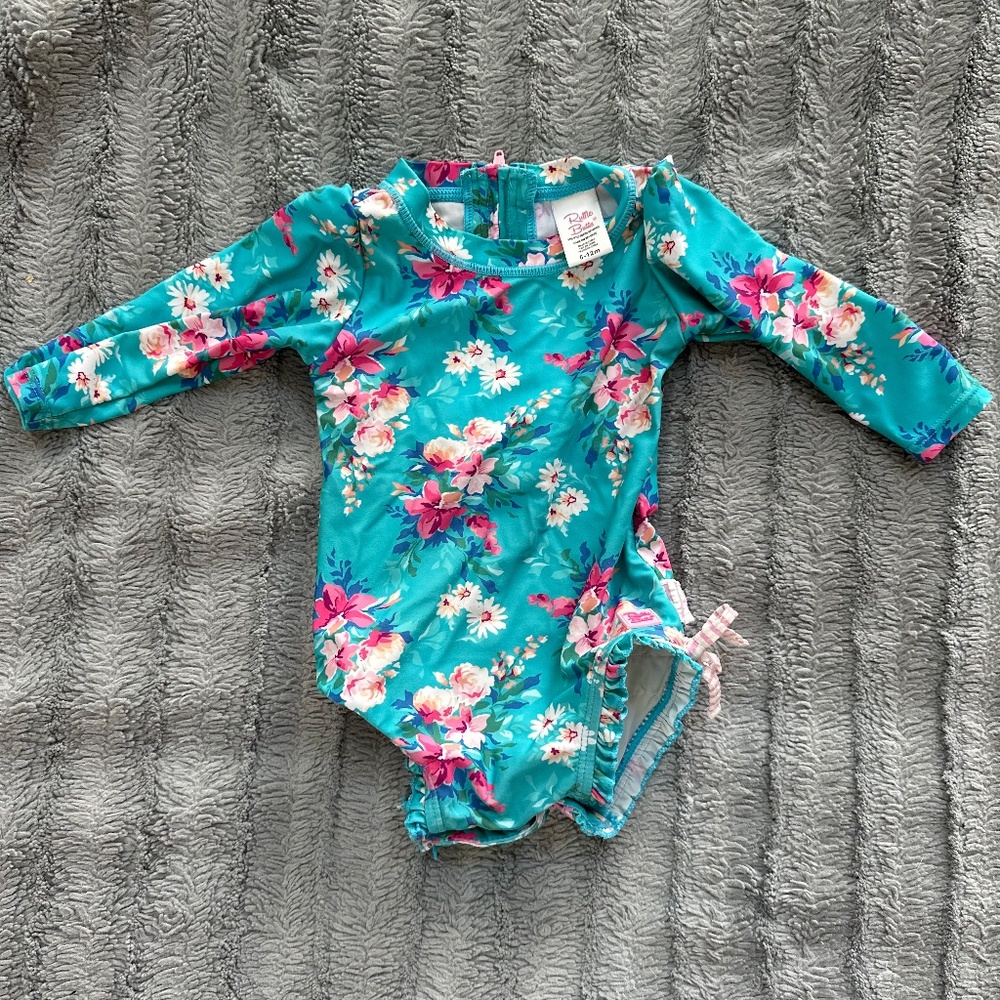 Ruffle butt swimsuit